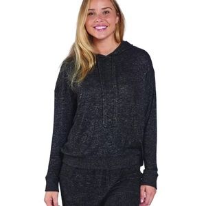 new • boxercraft ladies cozy fleece hooded sweatshirt